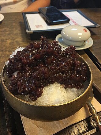 patbingsu (팥빙수)